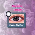 Manxion square sky gray
