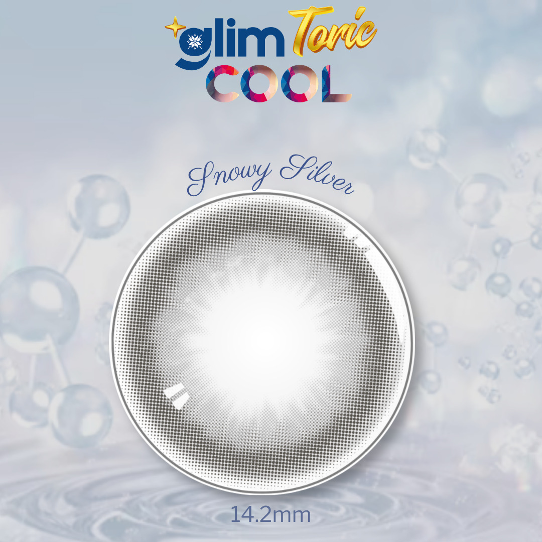 +glimCOOL Toric Snowy Silver